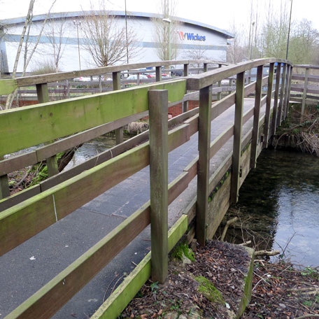 Footbridge, SP10 4AU