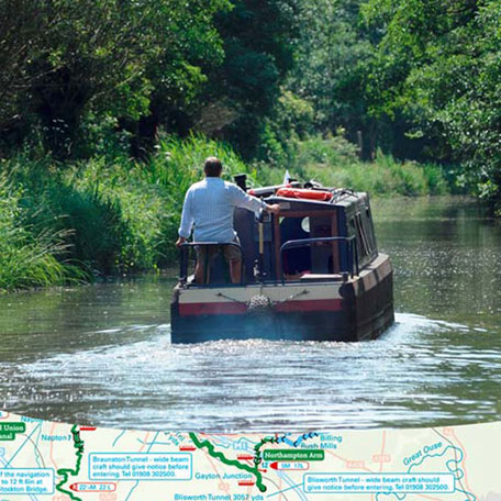 Inland Waterways Map book cover